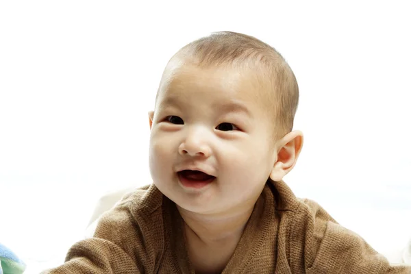 Bebê bonito feliz — Fotografia de Stock