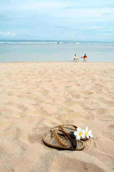 Пляжные каникулы — стоковое фото