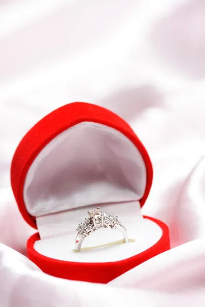 Ring van de diamant — Stockfoto