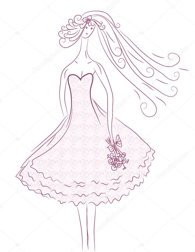 Bride sketch