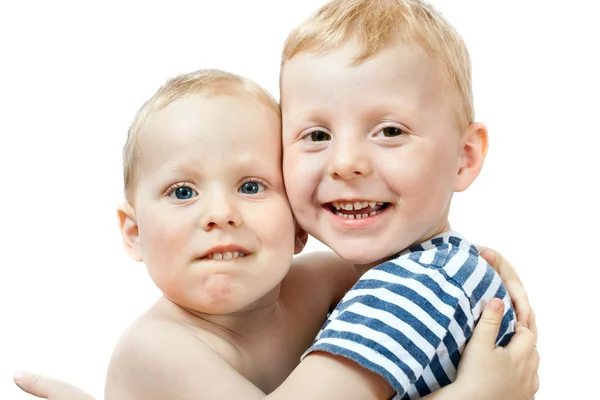 Little brothers portrait — Stock Photo, Image