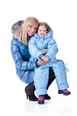 Mother And Daughter clipart