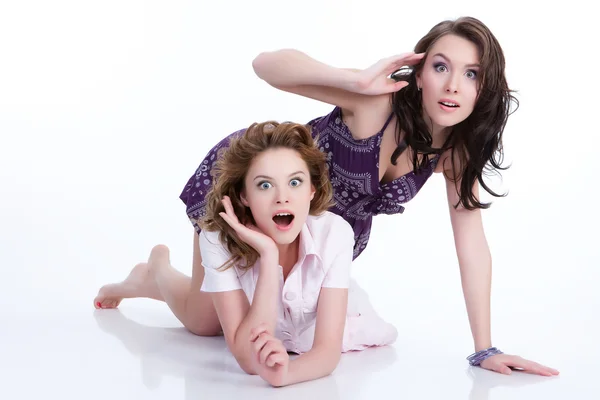 Két fiatal nő. — Stock Fotó