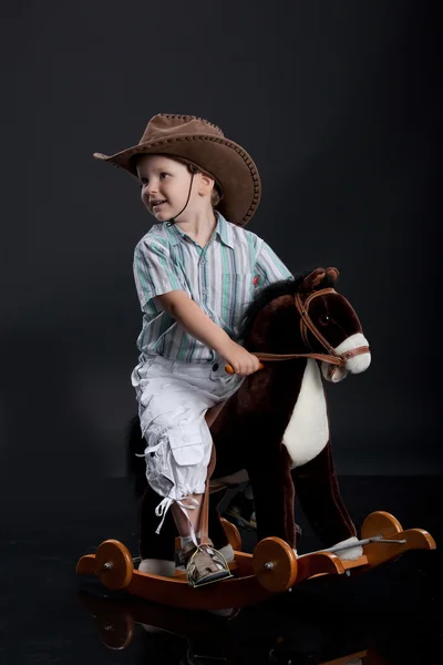 Kis cowboy — Stock Fotó