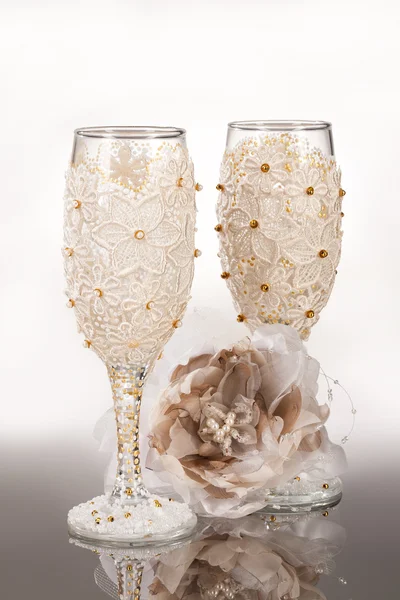 stock image Wedding Glasses