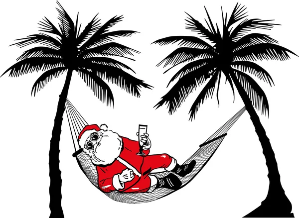 Weihnachtsmann à HXongematte — Image vectorielle