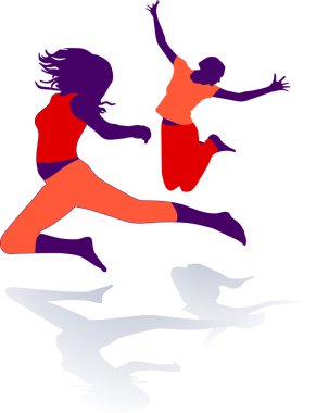 Gymnastik & tanz clipart