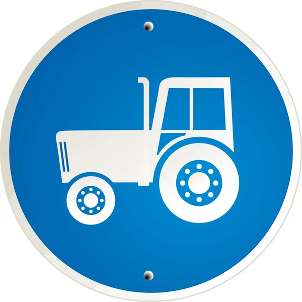 Traktor frei — Stockvektor