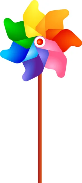 Children's windmill — Stock Vector