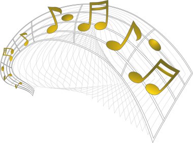 Sheet music clipart