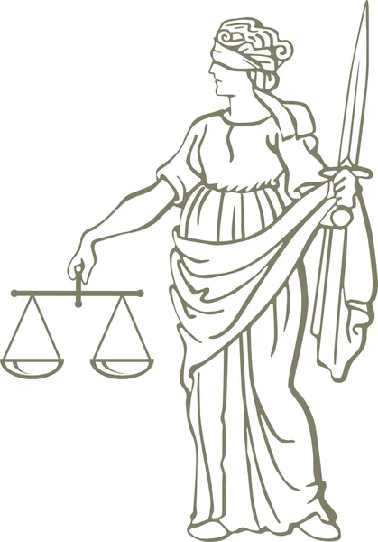 Правосуддя — стоковий вектор