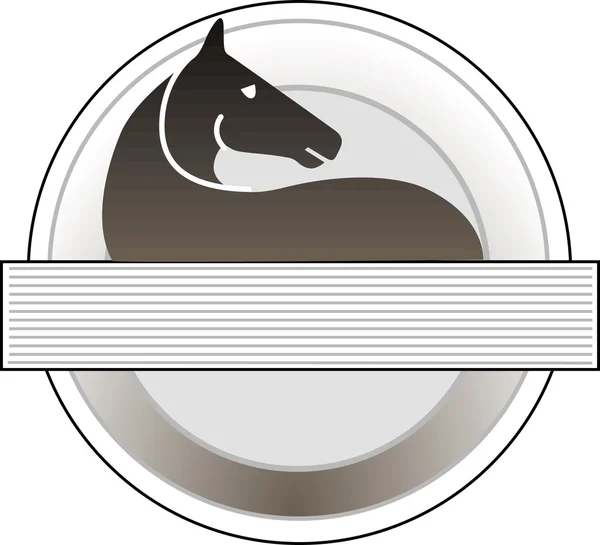 Koń, znak — Wektor stockowy