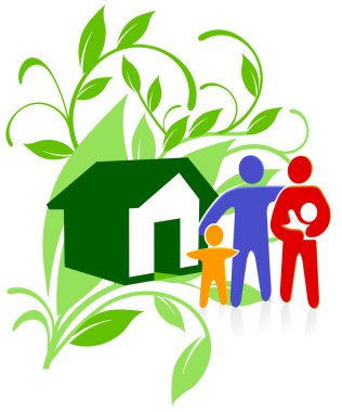 Home sweet home clipart