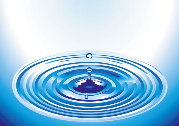 Klart vatten — Stock vektor
