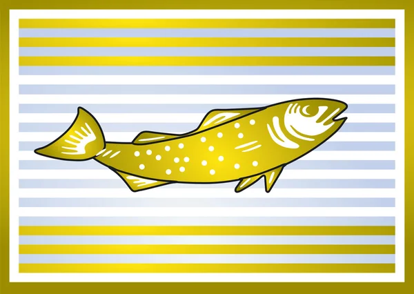 Peixe dourado —  Vetores de Stock