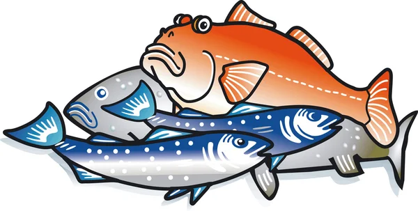 Рыбы — стоковый вектор