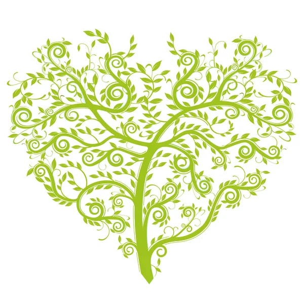 Δέντρο καρδιάς — Διανυσματικό Αρχείο