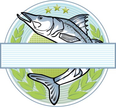 Fisherman logo clipart