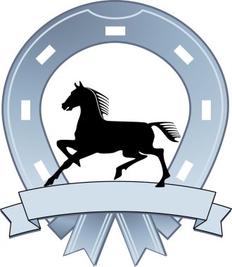 Sign horseshoe clipart