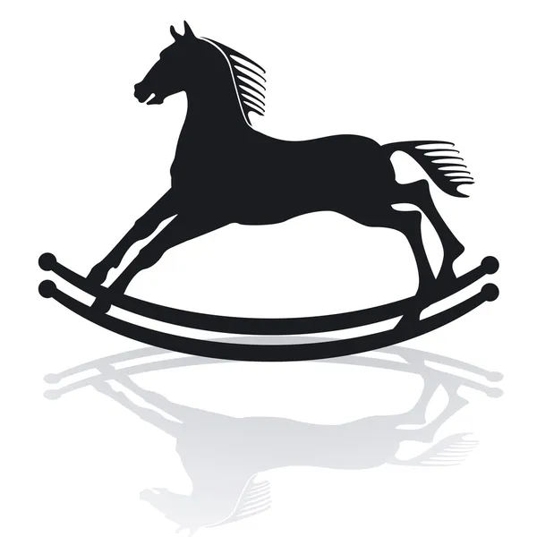 Rocking horse — Stock Vector
