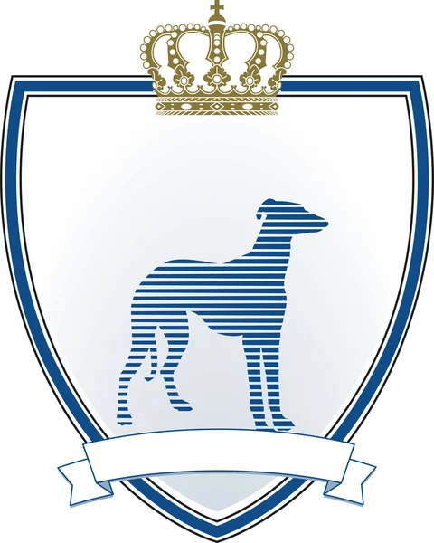 Sinal Greyhound — Vetor de Stock