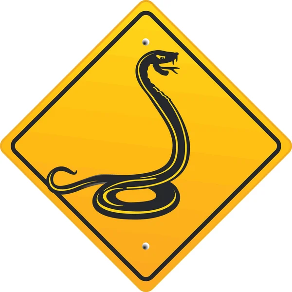 Snake sign — Stock Vector