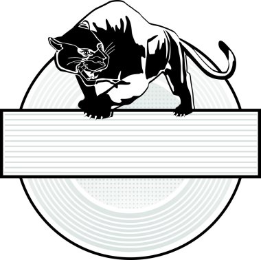 Puma sign clipart