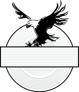 Eagle and heraldic clipart