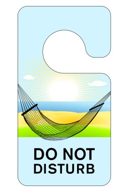 Do not disturb clipart