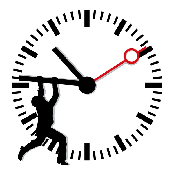 Saati durdurmak için — Stok Vektör