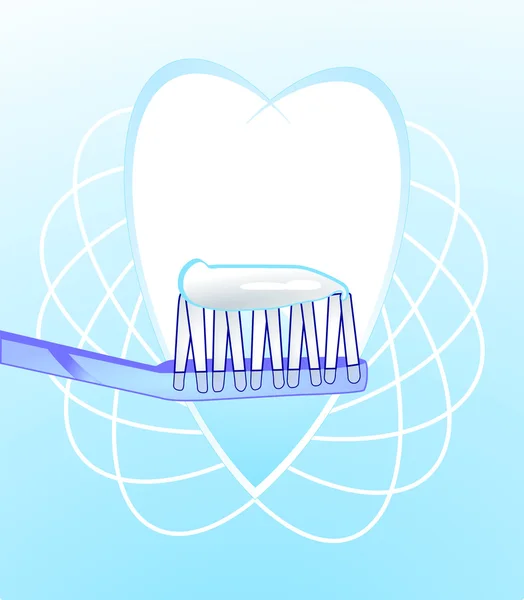 Zahnhygiene — Stockvektor