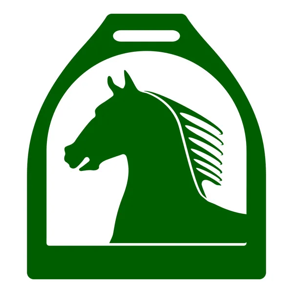 Kengyel ló jele — Stock Vector