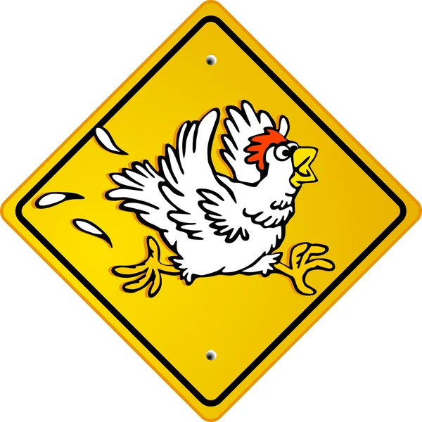 Chicken run — Stockový vektor