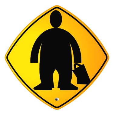 Overweight sign clipart