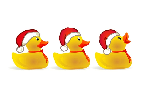 Рождество duckli — стоковый вектор