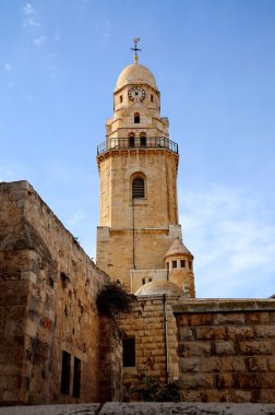 Bell tower Singing the Cock clipart