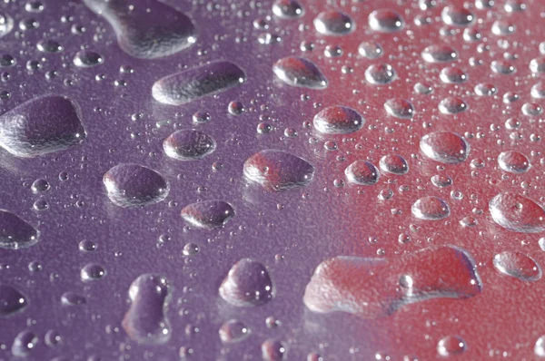 Pattern in drop of water — Stock Photo, Image