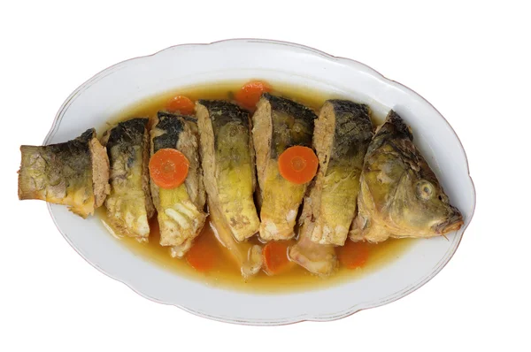 Fish carp stuffed — Stock Photo, Image