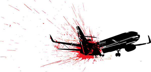 Airplane crash