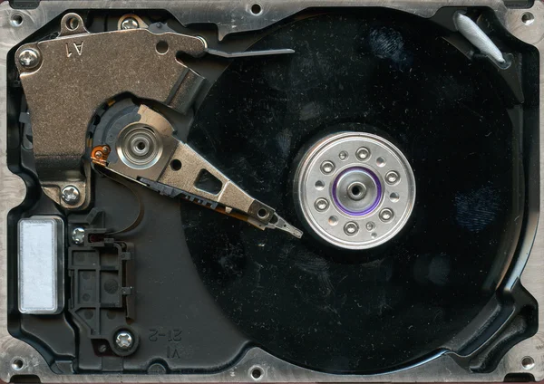 Hard drive detail — Stock Photo, Image