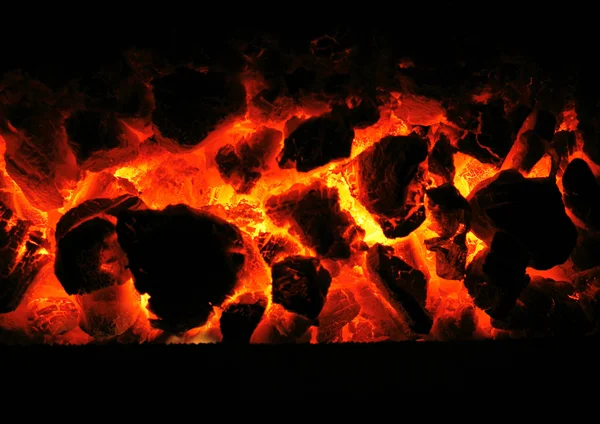 Fireplace texture — Stock Photo, Image