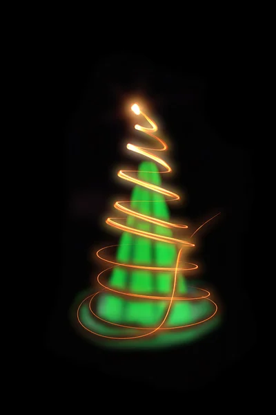 Χριστούγεννα δέντρο — Φωτογραφία Αρχείου