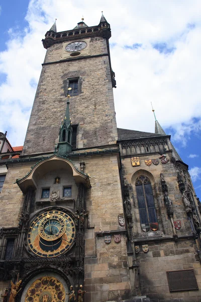 Prague clock tower — Stock Photo, Image