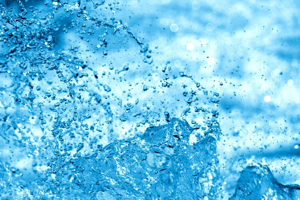 stock image Blue water background