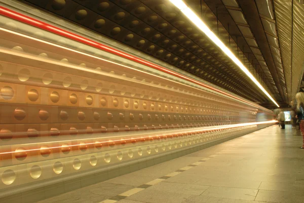 Metro z Prahy — Stock fotografie