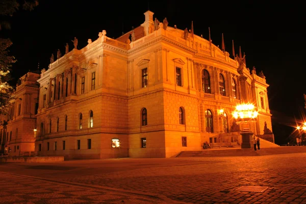 stock image Prague in the night