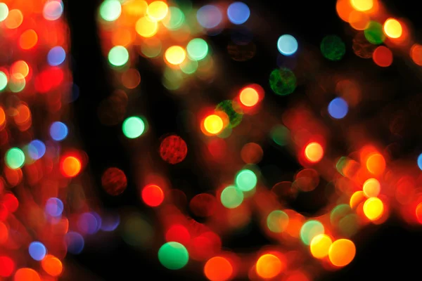 Lichterglanz zu Weihnachten — Stockfoto