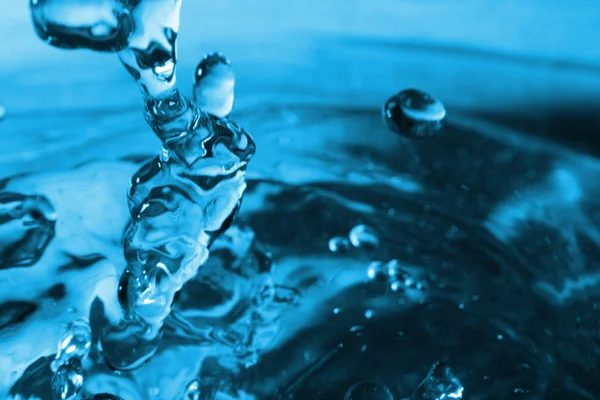 Textura de agua azul — Foto de Stock
