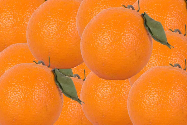 Orangen als Hintergrund — Stockfoto