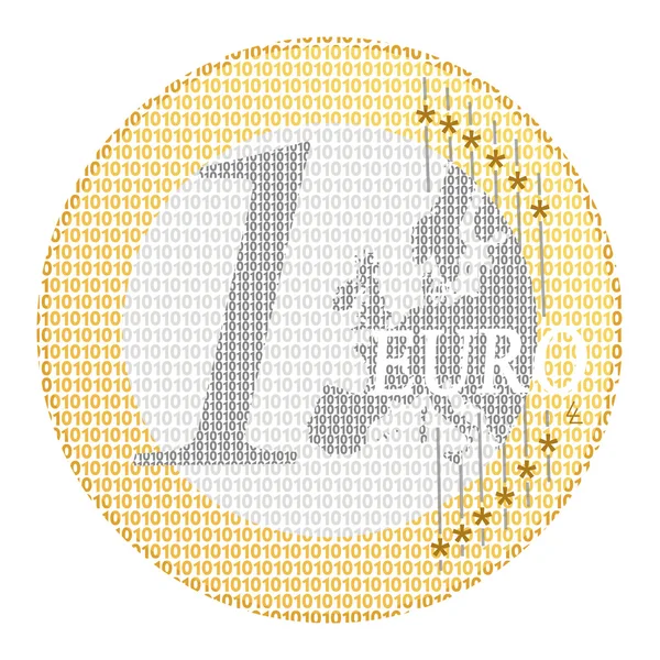 Euro e-payment — Stock Photo, Image